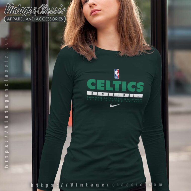 Boston Celtics Practice Performance Long Sleeve Tee Boston Celtics Practice Performance Long Sleeve Tee