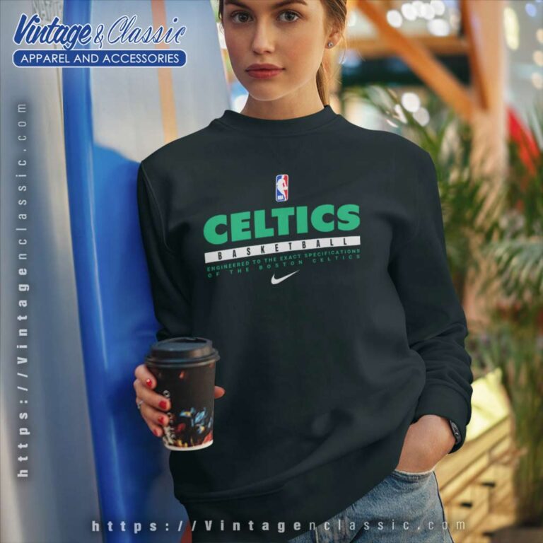 Boston Celtics Practice Performance Sweatshirt Boston Celtics Practice Performance Sweatshirt