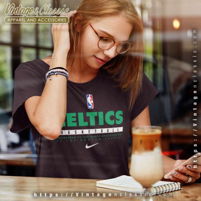 Boston Celtics Practice Performance Women TShirt Boston Celtics Practice Performance Women TShirt