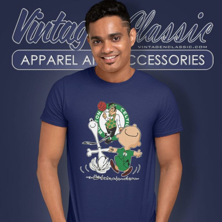 Boston Celtics Snoopy Charlie Brown Dancing T Shirt Boston Celtics Snoopy Charlie Brown Dancing T Shirt