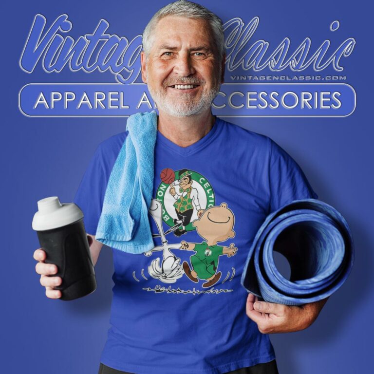 Boston Celtics Snoopy Charlie Brown Dancing V Neck TShirt Boston Celtics Snoopy Charlie Brown Dancing V Neck TShirt