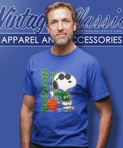 Boston Celtics Snoopy Joe Cool T Shirt