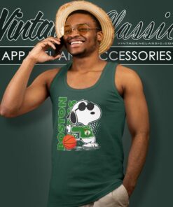 Boston Celtics Snoopy Joe Cool Tank Top Racerback