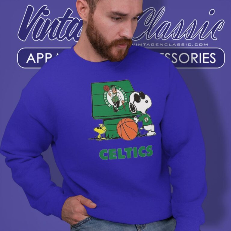 Boston Celtics Snoopy Sweatshirt Boston Celtics Snoopy Sweatshirt