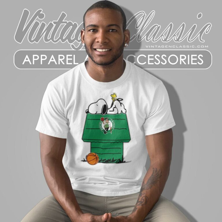 Boston Celtics Snoopy Woodstock Resting Together T Shirt Boston Celtics Snoopy Woodstock Resting Together T Shirt