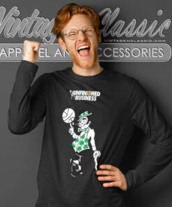 Boston Celtics Unfinished Business 2023 Long Sleeve Tee
