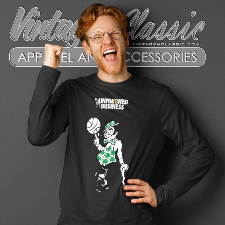 Boston Celtics Unfinished Business 2023 Long Sleeve Tee Boston Celtics Unfinished Business 2023 Long Sleeve Tee
