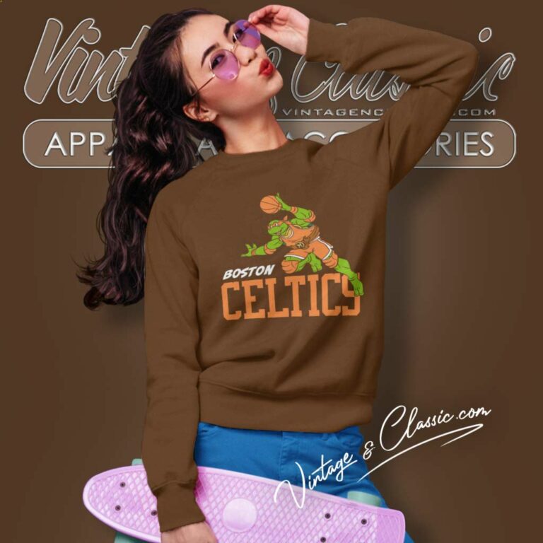Boston Celtics X Teenage Mutant Ninja Turtles Sweatshirt Boston Celtics X Teenage Mutant Ninja Turtles Sweatshirt