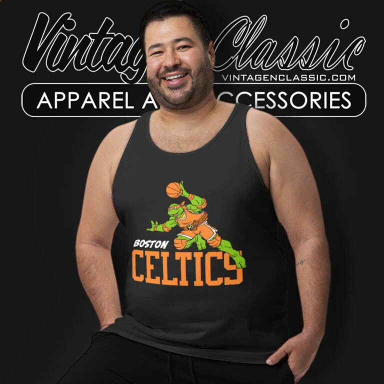 Boston Celtics X Teenage Mutant Ninja Turtles Tank Top Racerback Boston Celtics X Teenage Mutant Ninja Turtles Tank Top Racerback