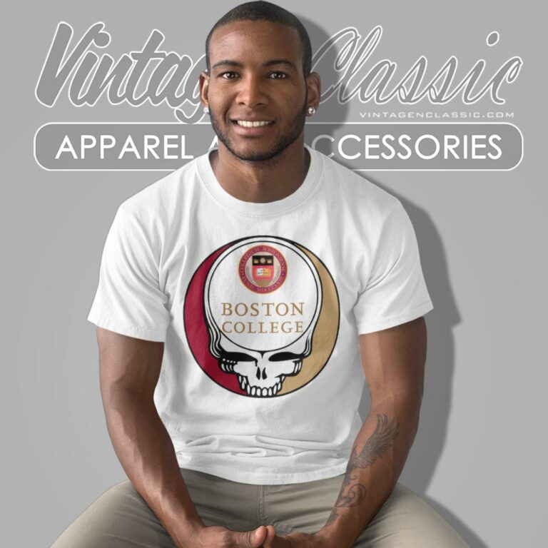Boston College Grateful Dead Steal Your Face T Shirt Boston College Grateful Dead Steal Your Face T Shirt