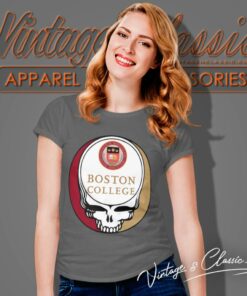 Boston College Grateful Dead Steal Your Face Women T Shirt