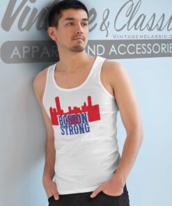 Boston Marathon Bombing Gift Boston Strong Boston Marathon Bombing Gift Boston Strong Tank Top Racerback
