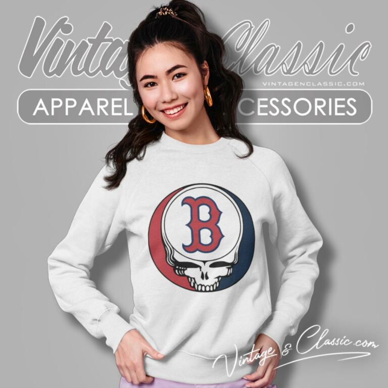 Boston Red Sox Grateful Dead Steal Your Face Sweatshirt Boston Red Sox Grateful Dead Steal Your Face Sweatshirt