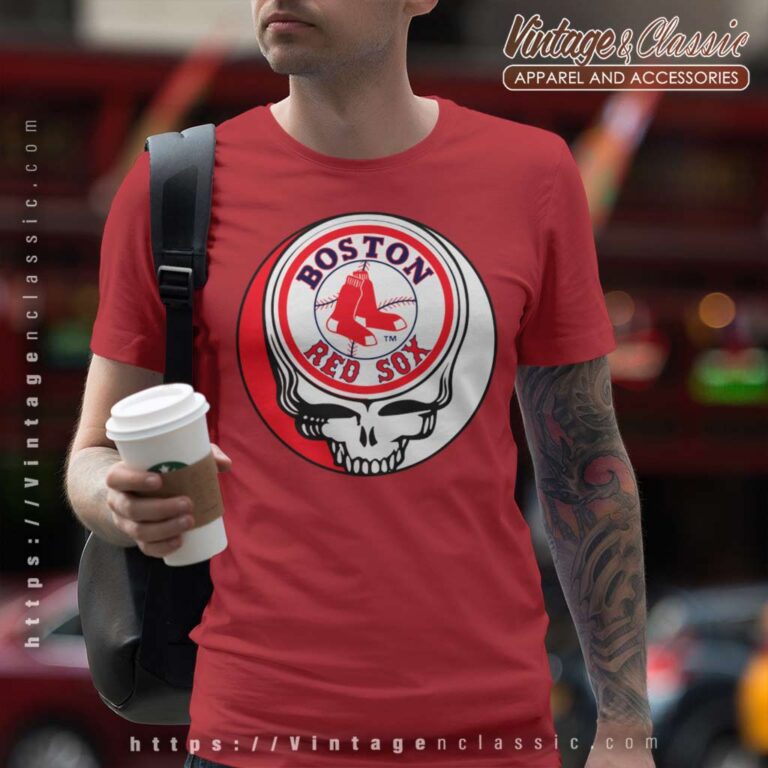 Boston Red Sox Grateful Dead T Shirt Boston Red Sox Grateful Dead T Shirt