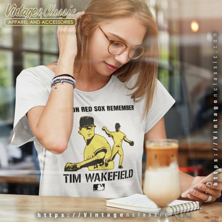 Boston Red Sox Rip Tim Wakefield 1966 2023 Women TShirt Boston Red Sox Rip Tim Wakefield 1966 2023 Women TShirt