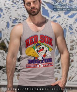 Boston Red Sox Tasmanian Devil Tank Top Racerback