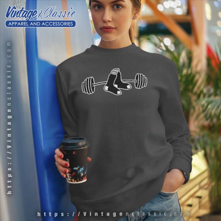 Boston Red Sox Weight Lifting Sweatshirt Boston Red Sox Weight Lifting Sweatshirt
