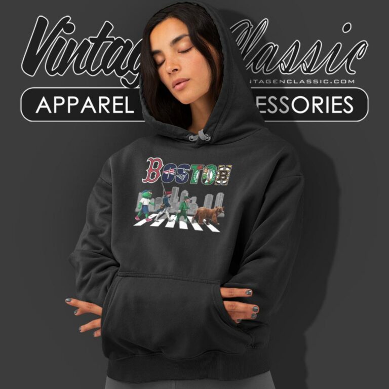 Boston Sport Team Mascot Abbey Road 2023 Mens Hoodie Boston Sport Team Mascot Abbey Road 2023 Mens Hoodie