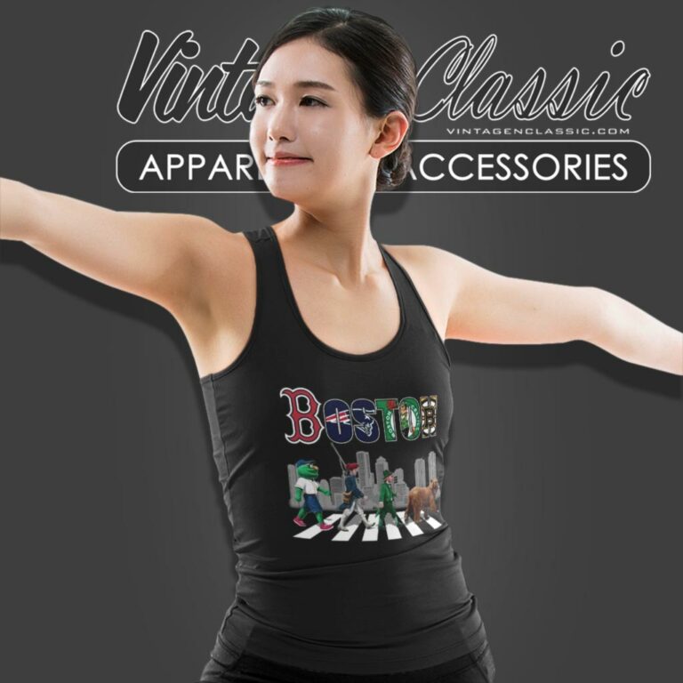 Boston Sport Team Mascot Abbey Road 2023 Mens Tank Top Racerback Boston Sport Team Mascot Abbey Road 2023 Mens Tank Top Racerback