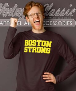Boston Strong 2023 Boston Marathon Bombing Gift Long Sleeve Tee