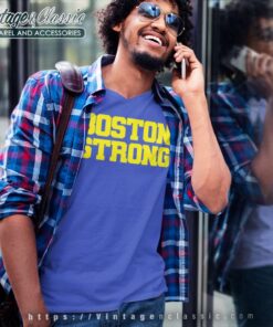 Boston Strong 2023 Boston Marathon Bombing Gift V Neck TShirt