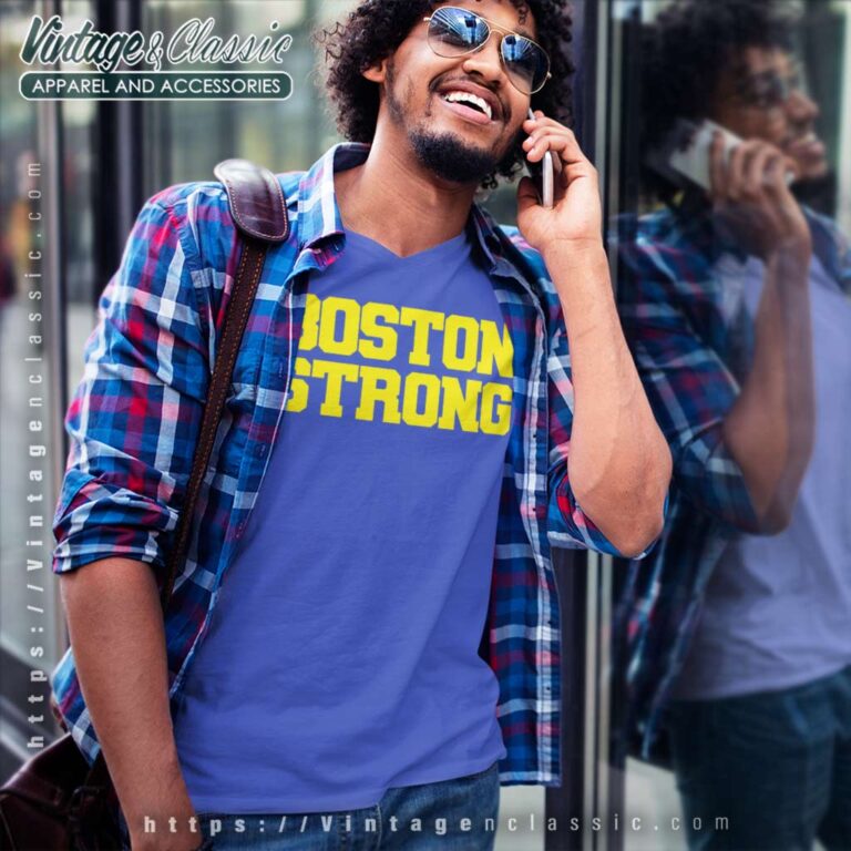 Boston Strong 2023 Boston Marathon Bombing Gift V Neck TShirt Boston Strong 2023 Boston Marathon Bombing Gift V Neck TShirt