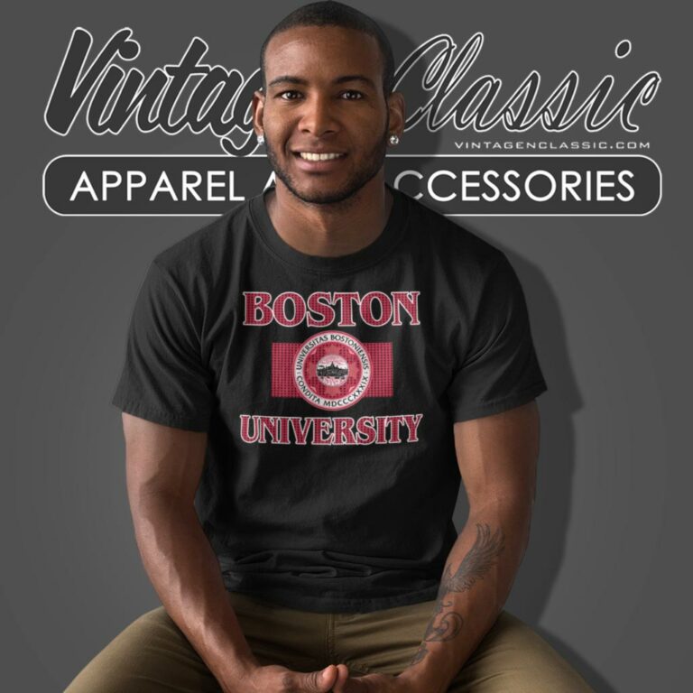 Boston University Big Logo T Shirt Boston University Big Logo T Shirt