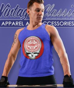 Boston University Grateful Dead Steal Your Face Tank Top Racerback