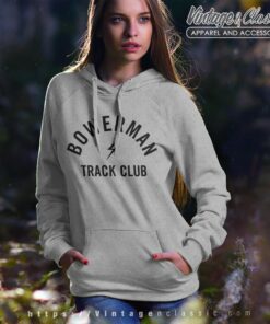 Bowerman Track Club Shirt Simple Design Graphic Tee Hoodie