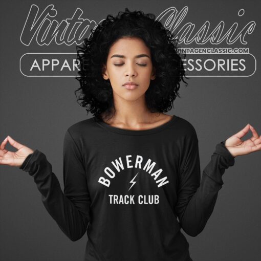 Bowerman Track Club Shirt Simple Design Graphic Tee