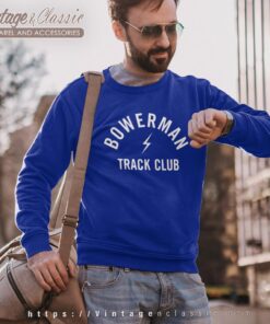 Bowerman Track Club Shirt Simple Design Graphic Tee Sweatshirt
