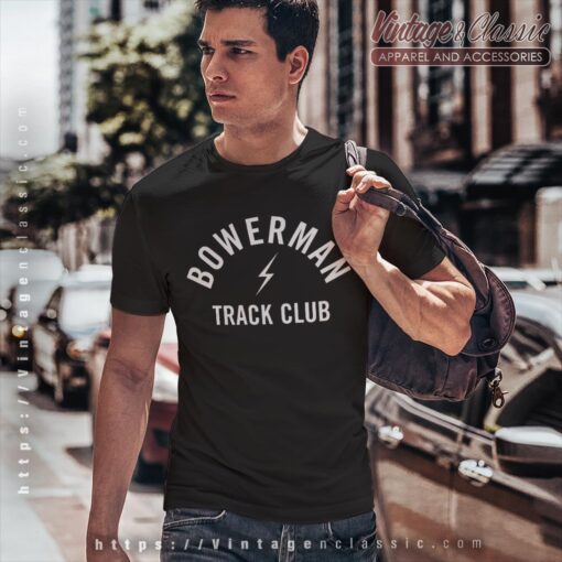 Bowerman Track Club Shirt Simple Design Graphic Tee