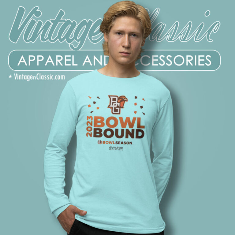 Bowling Green Falcons 2023 Bowl Season Bound Long Sleeve Tee Bowling Green Falcons 2023 Bowl Season Bound Long Sleeve Tee