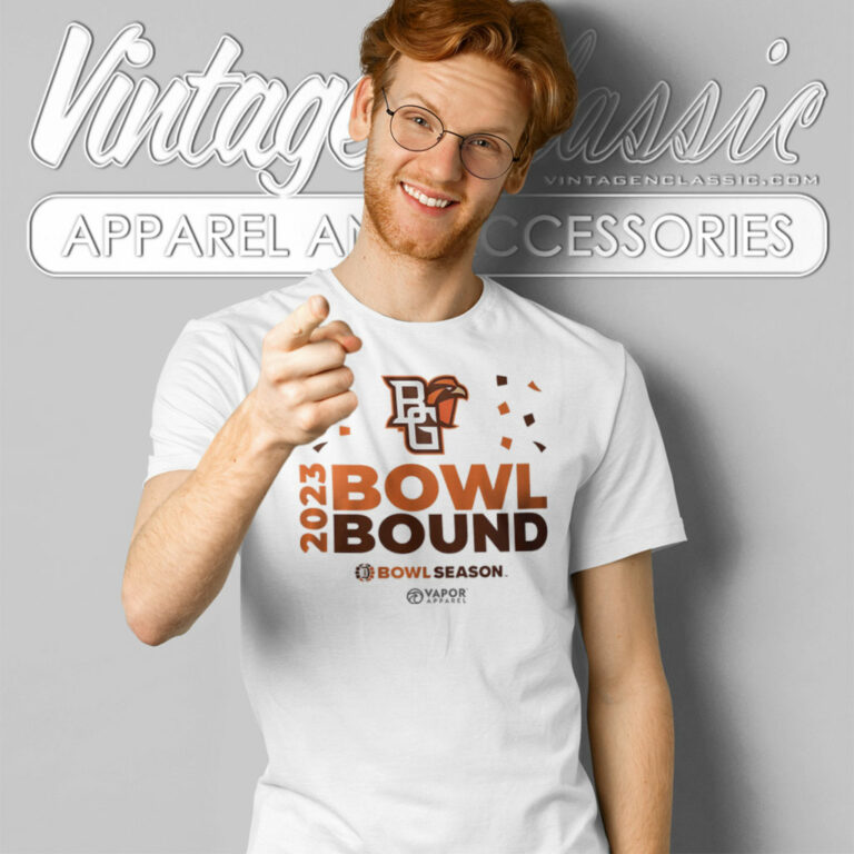 Bowling Green Falcons 2023 Bowl Season Bound T Shirt Bowling Green Falcons 2023 Bowl Season Bound T Shirt