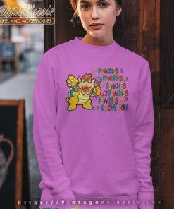 Bowser Love For Princess Peach Sweatshirt