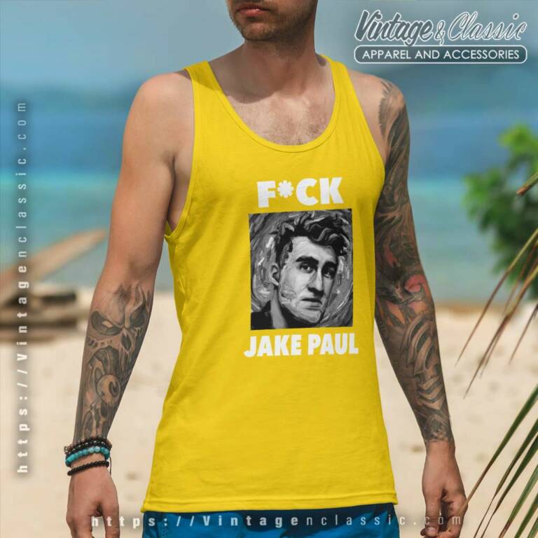 Boxing Fuck Jake Paul Tank Top Racerback Boxing Fuck Jake Paul Tank Top Racerback
