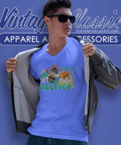 Brain Dead X Nba Boston Celtics V Neck TShirt