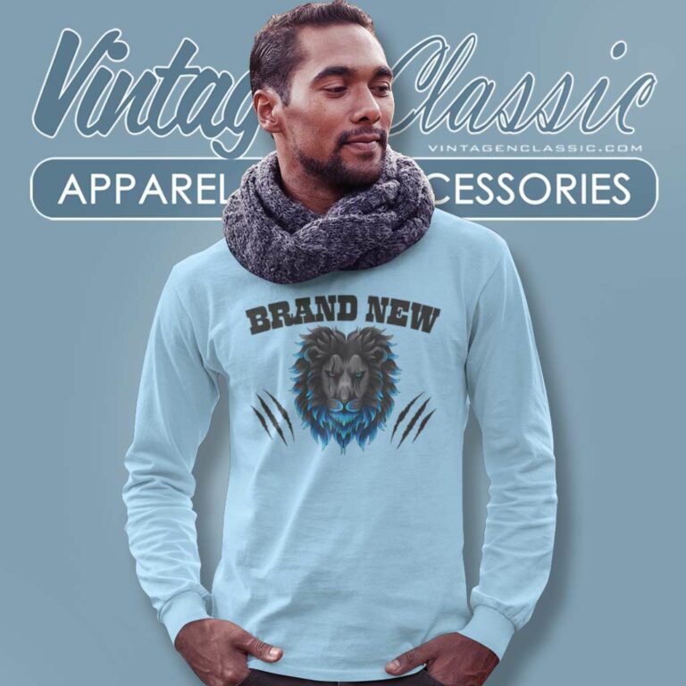 Brand New Football Detroit Lions Long Sleeve Tee Brand New Football Detroit Lions Long Sleeve Tee