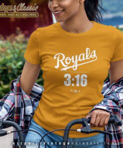 Branded 316 Stone Cold Steve Austin Kansas City Royals Tshirt Women