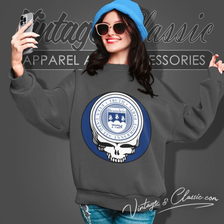 Brandeis University Grateful Dead Steal Your Face Sweatshirt Brandeis University Grateful Dead Steal Your Face Sweatshirt