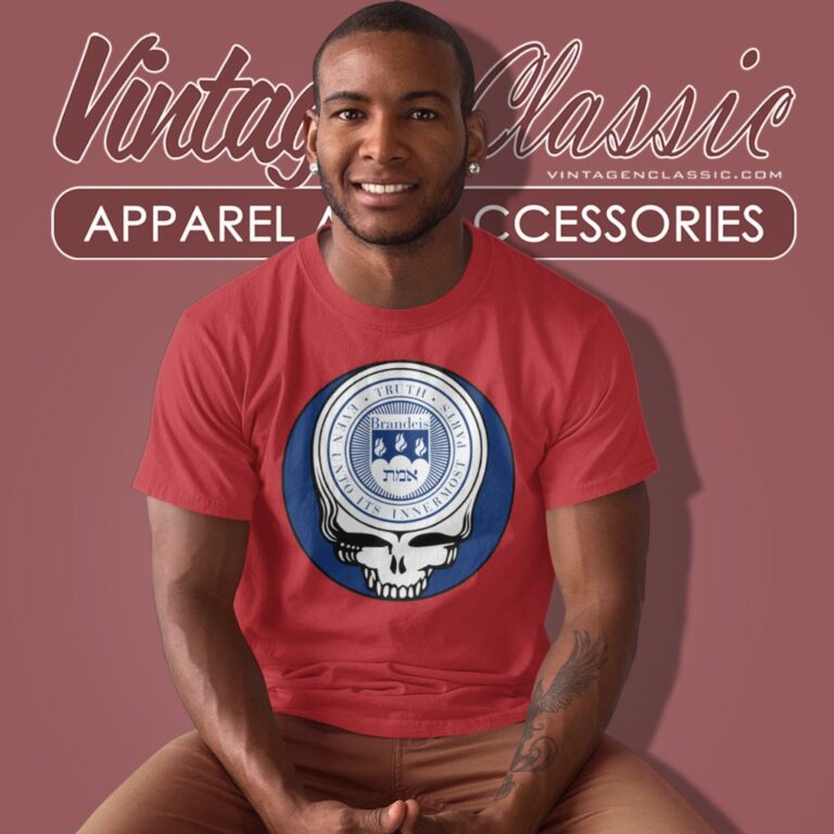 Brandeis University Grateful Dead Steal Your Face T Shirt Brandeis University Grateful Dead Steal Your Face T Shirt