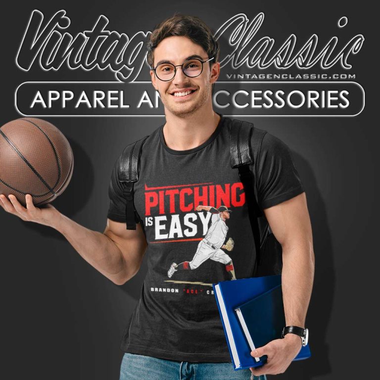 Brandon Crawford Pitching Is Easy San Francisco Giants T Shirt Brandon Crawford Pitching Is Easy San Francisco Giants T Shirt