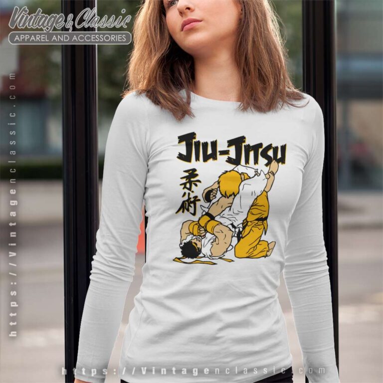 Brazilian Jiu Jitsu Poster Long Sleeve Tee Brazilian Jiu Jitsu Poster Long Sleeve Tee