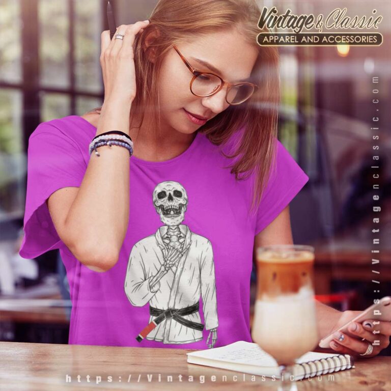 Brazilian Jiu Jitsu Skeleton Women TShirt Brazilian Jiu Jitsu Skeleton Women TShirt