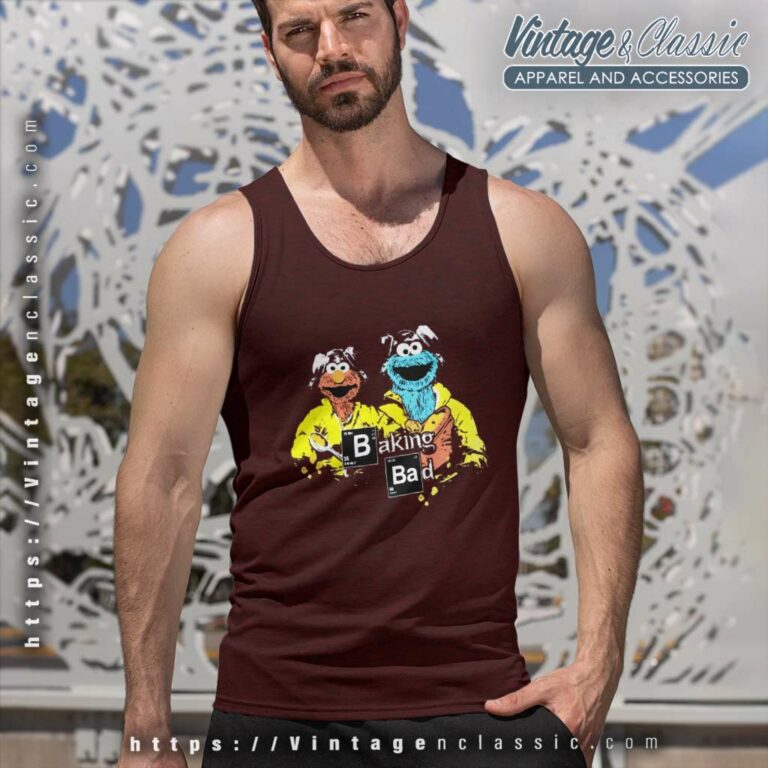 Breaking Bad Sesame Street Tank Top Racerback Breaking Bad Sesame Street Tank Top Racerback