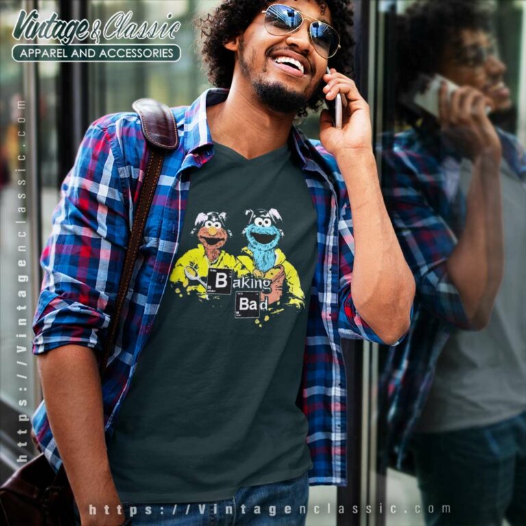 Breaking Bad Sesame Street V Neck TShirt Breaking Bad Sesame Street V Neck TShirt