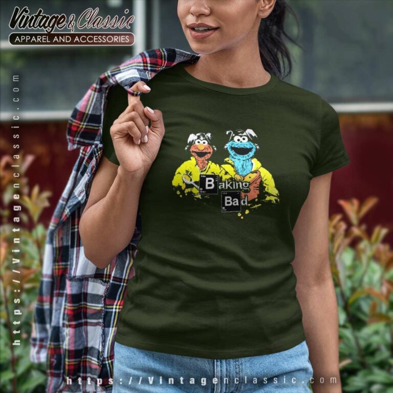Breaking Bad Sesame Street Women TShirt Breaking Bad Sesame Street Women TShirt