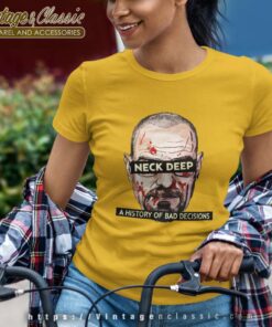 Breaking Bad Shirt History Of Bad Decisions 6 Breaking Bad Shirt History Of Bad Decisions Women TShirt