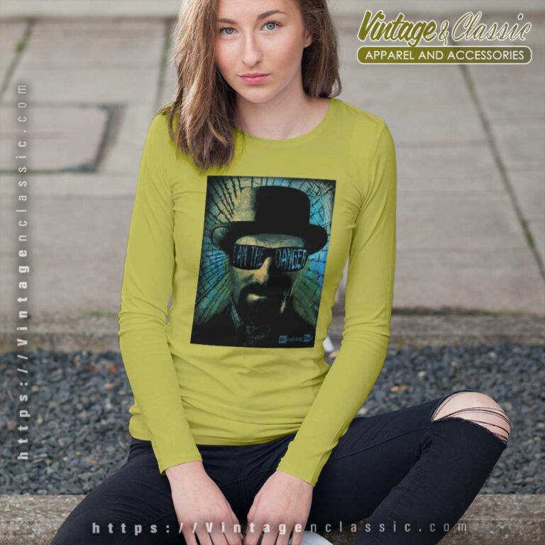 Breaking Bad Shirt Im The Danger Long Sleeve Tee Breaking Bad Shirt Im The Danger Long Sleeve Tee