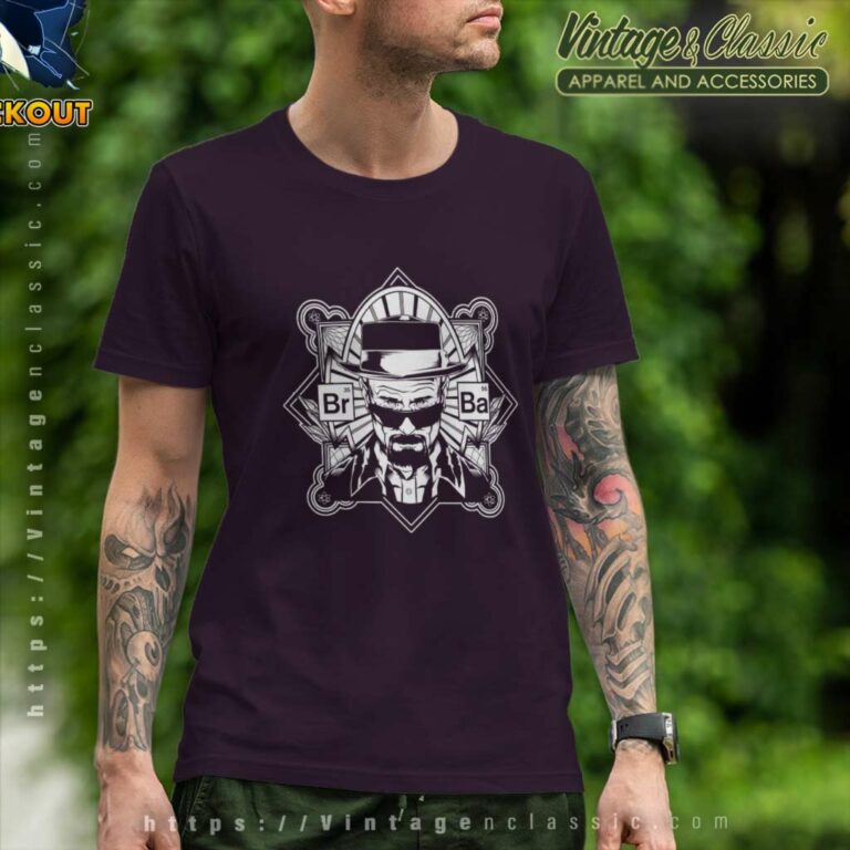 Breaking Bad Walter While T Shirt Breaking Bad Walter While T Shirt